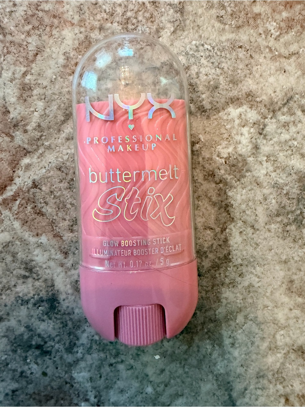 NYX Buttermelt Stix Glow Booster - Soft Pink (04 My Melt Era)